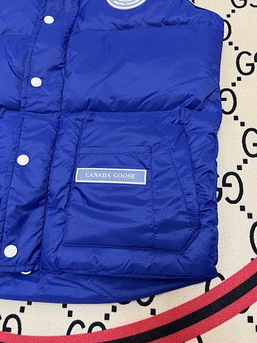Canada Goose Royal Blue Quilted Puffer Vest