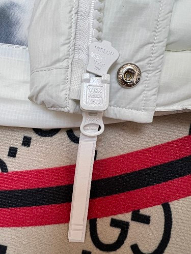 Canada Goose White Quilted Puffer Vest