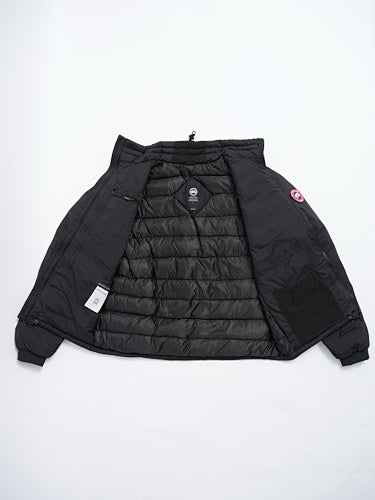 Canada Goose Black Chest Zip Stand Collar Puffer Jacket