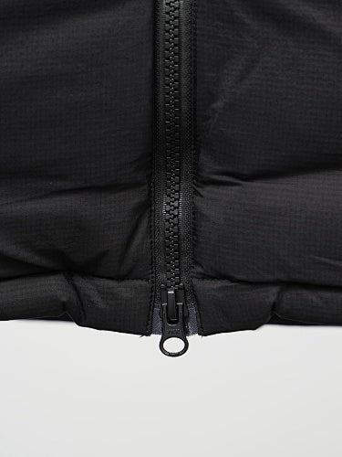 Canada Goose Black Chest Zip Stand Collar Puffer Jacket