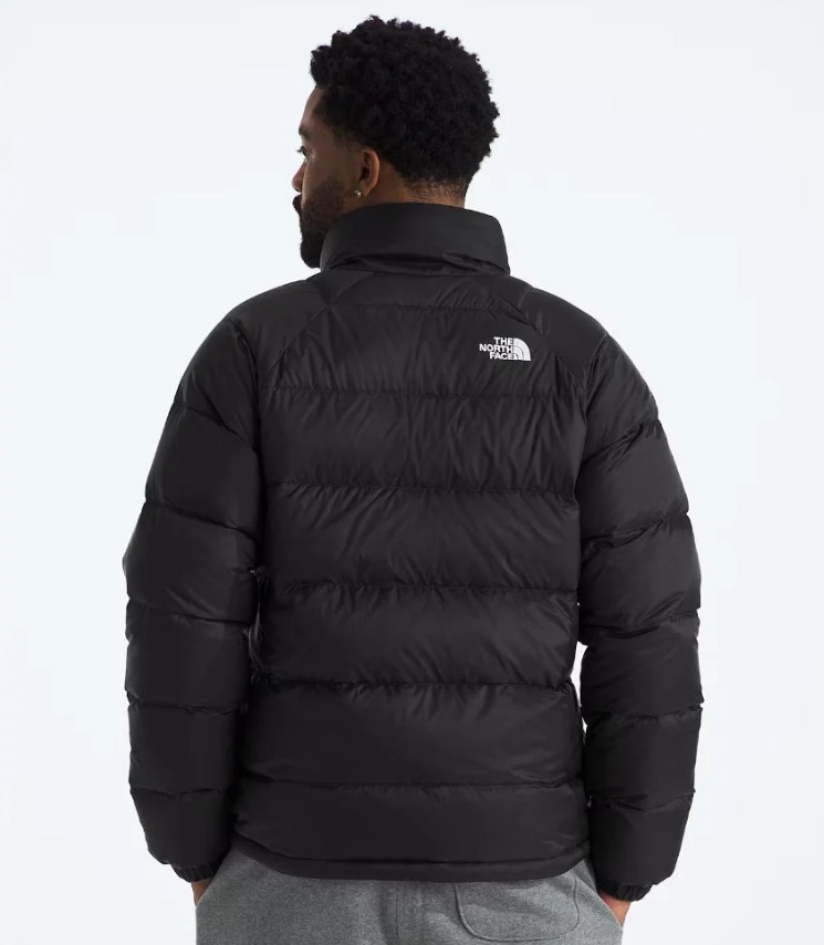 The North Face Black Stand Collar Quilted Puffer Jacket